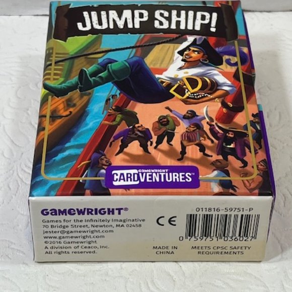 JUMP SHIP! Strategy Pirate Card Game Age 8+ Grab the Gold - Picture 3 of 7